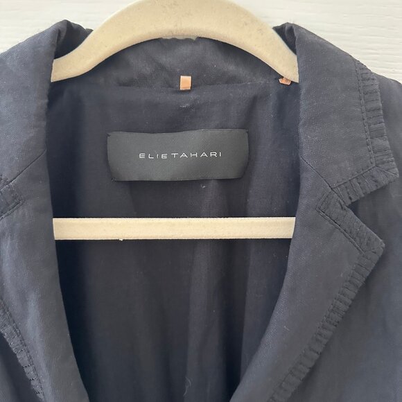Elie Tahari Navy Blazer - Picture 2 of 10